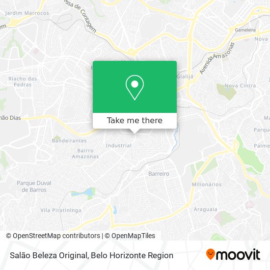 Salão Beleza Original map