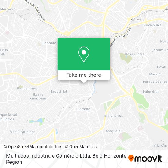 Multiacos Indústria e Comércio Ltda map