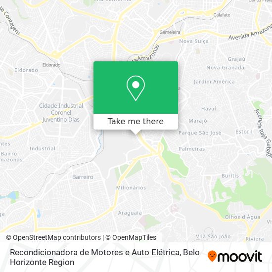 Recondicionadora de Motores e Auto Elétrica map