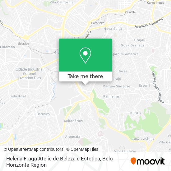 Helena Fraga Ateliê de Beleza e Estética map