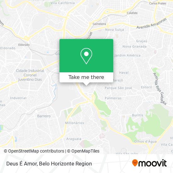 Deus É Amor map