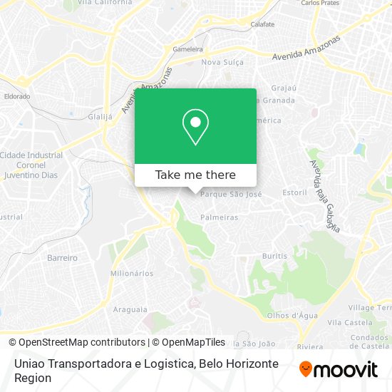 Uniao Transportadora e Logistica map