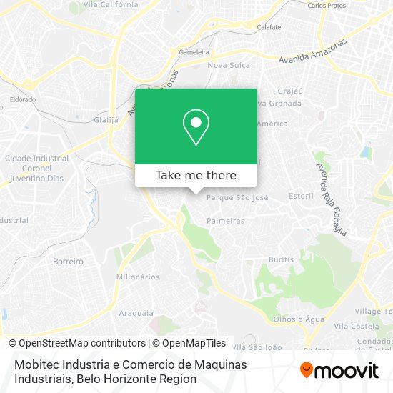 Mobitec Industria e Comercio de Maquinas Industriais map