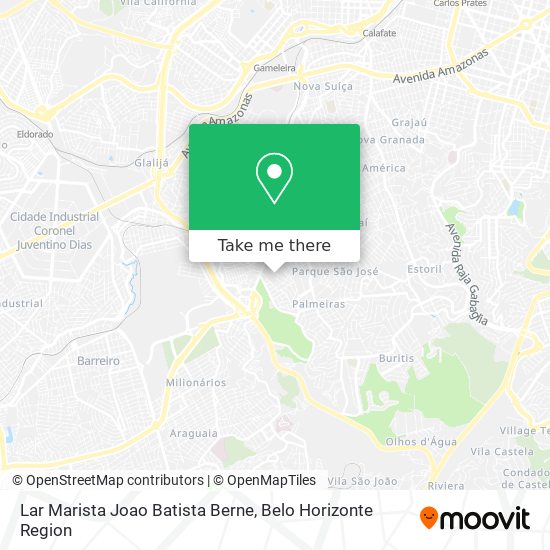 Lar Marista Joao Batista Berne map
