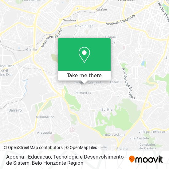 Mapa Apoena - Educacao, Tecnologia e Desenvolvimento de Sistem