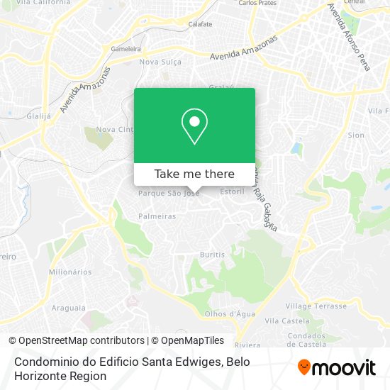 Condominio do Edificio Santa Edwiges map