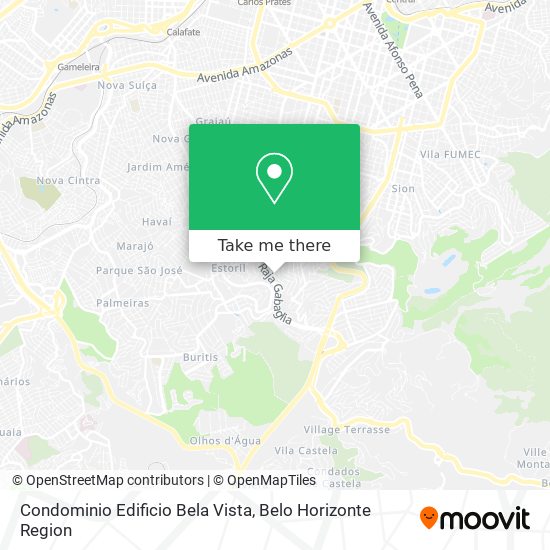 Condominio Edificio Bela Vista map