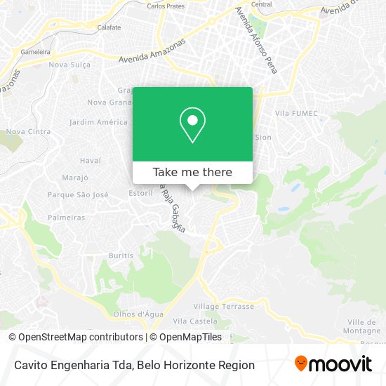 Cavito Engenharia Tda map