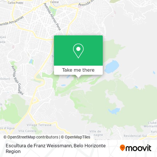 Escultura de Franz Weissmann map