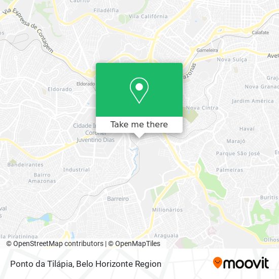 Ponto da Tilápia map