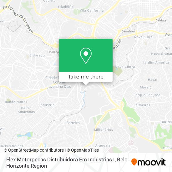Flex Motorpecas Distribuidora Em Indústrias I map
