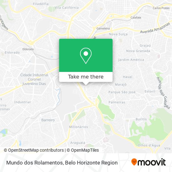 Mundo dos Rolamentos map