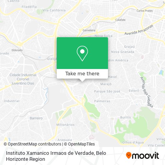 Instituto Xamanico Irmaos de Verdade map
