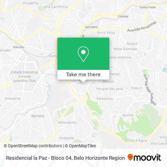 Residencial la Paz - Bloco 04 map