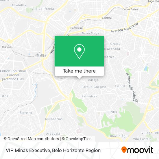 VIP Minas Executive map
