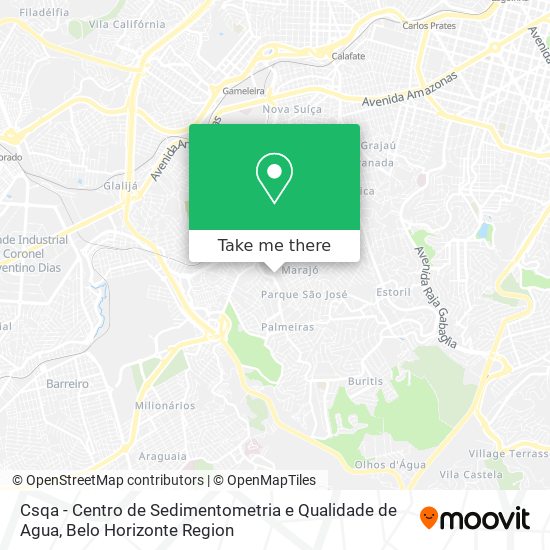 Csqa - Centro de Sedimentometria e Qualidade de Agua map