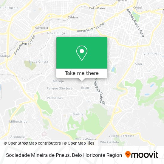 Sociedade Mineira de Pneus map