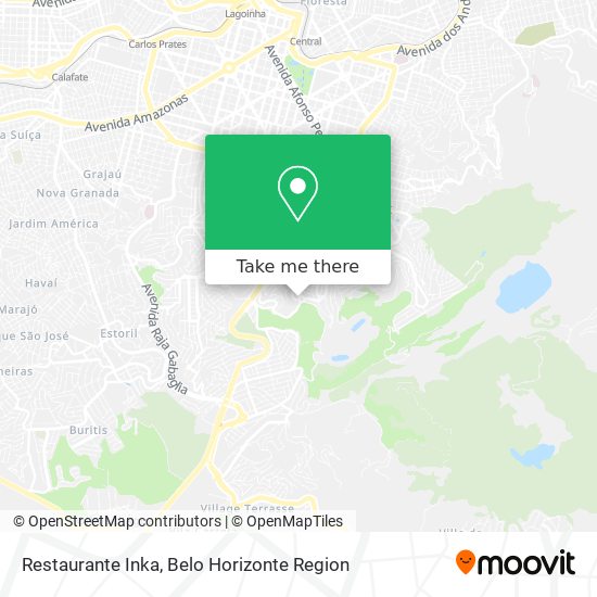 Restaurante Inka map