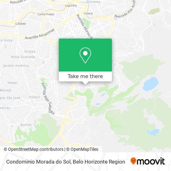 Condominio Morada do Sol map