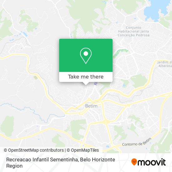 Recreacao Infantil Sementinha map