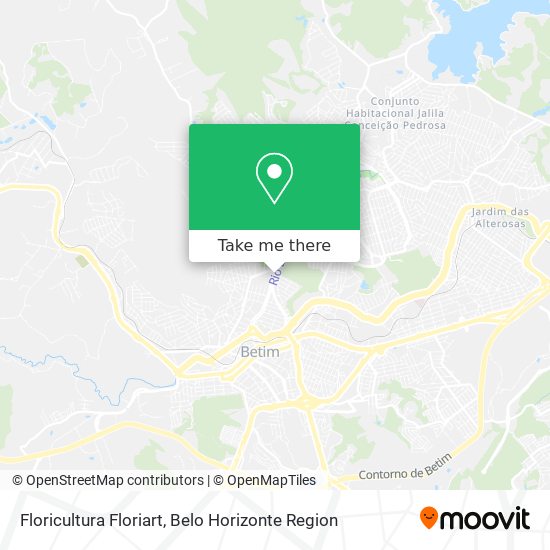 Floricultura Floriart map