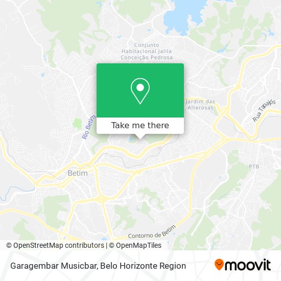 Garagembar Musicbar map