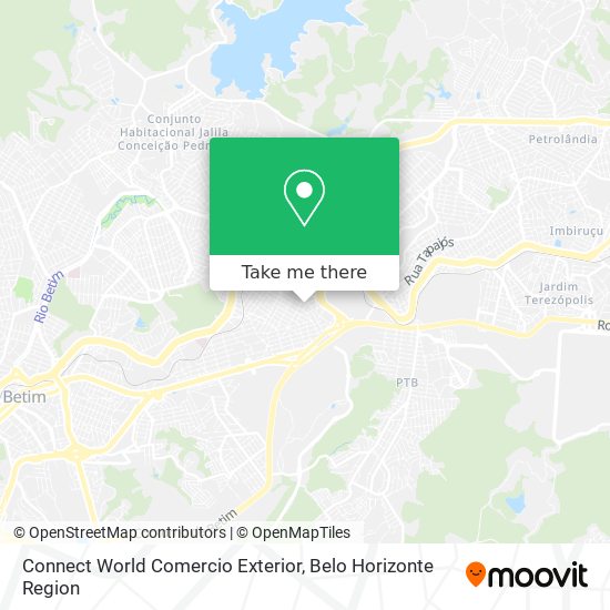 Connect World Comercio Exterior map