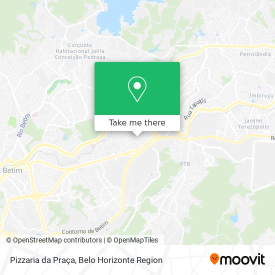 Pizzaria da Praça map