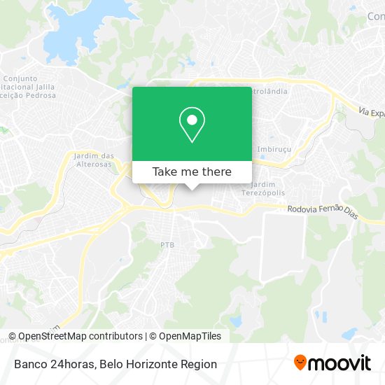 Banco 24horas map