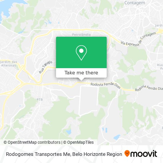 Rodogomes Transportes Me map