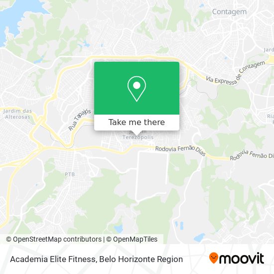 Academia Elite Fitness map