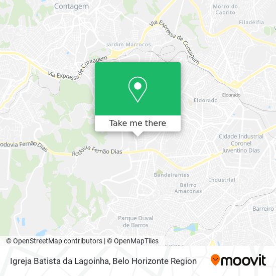 Igreja Batista da Lagoinha map