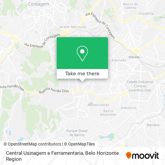 Central Usinagem e Ferramentaria map