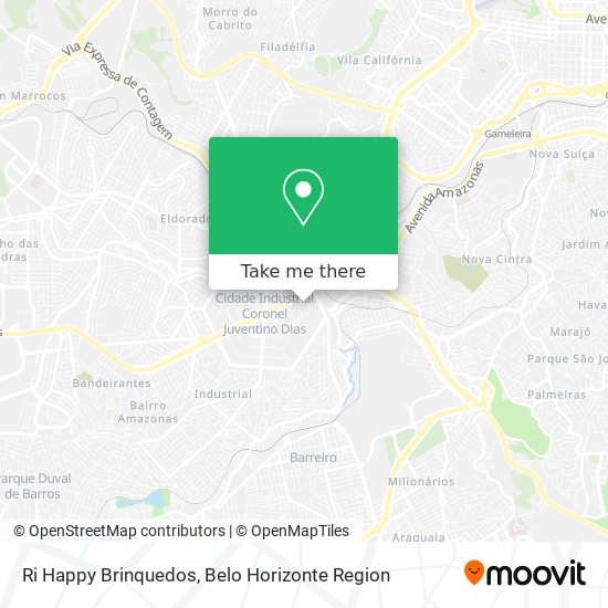 Ri Happy Brinquedos map