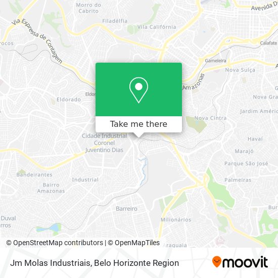 Jm Molas Industriais map