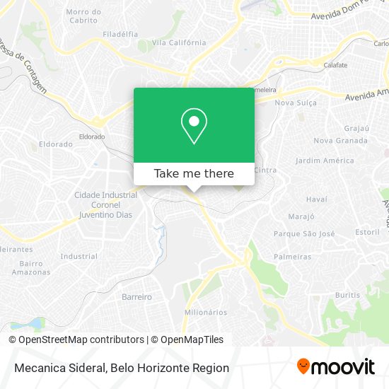Mecanica Sideral map