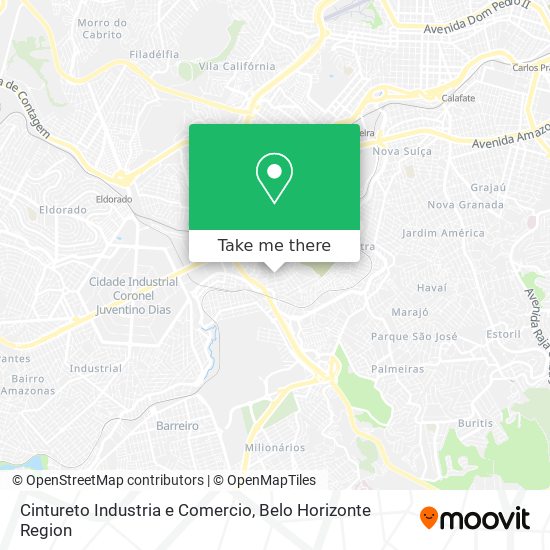 Cintureto Industria e Comercio map