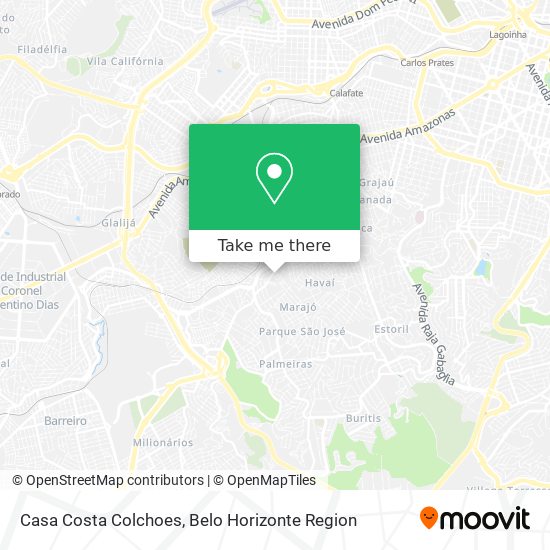 Casa Costa Colchoes map