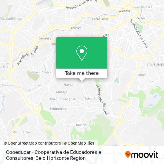 Cooeducar - Cooperativa de Educadores e Consultores map