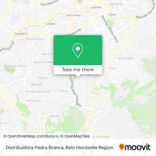 Distribuidora Pedra Branca map