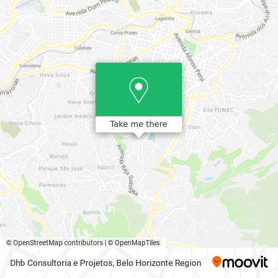 Dhb Consultoria e Projetos map