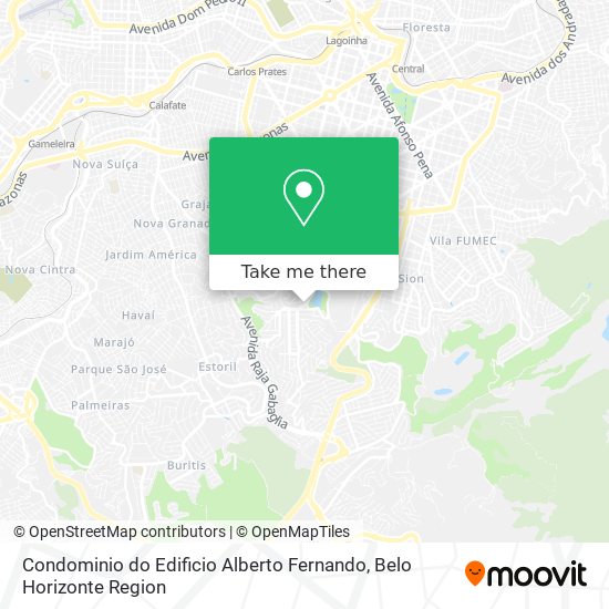 Condominio do Edificio Alberto Fernando map