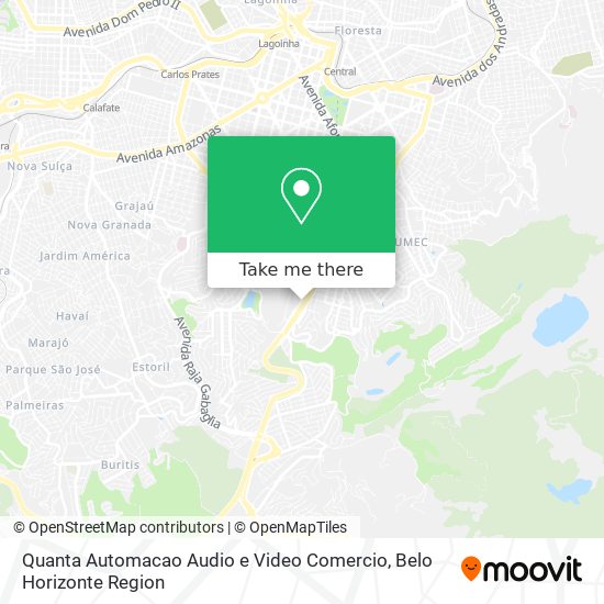 Quanta Automacao Audio e Video Comercio map