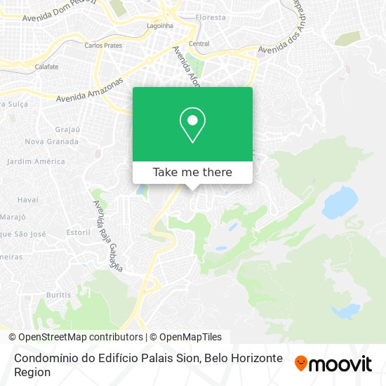 Condomínio do Edifício Palais Sion map
