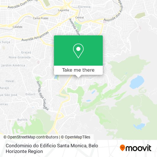 Condominio do Edificio Santa Monica map