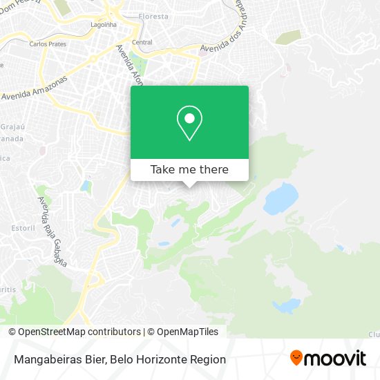 Mangabeiras Bier map