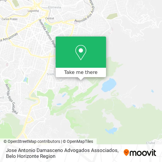 Jose Antonio Damasceno Advogados Associados map
