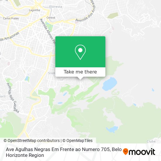 Ave Agulhas Negras Em Frente ao Numero 705 map