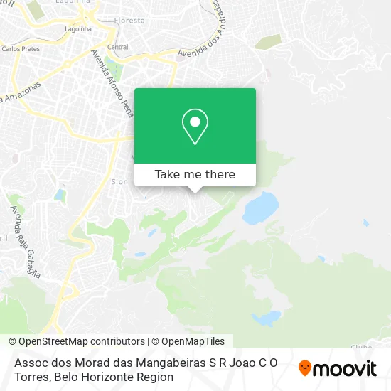 Assoc dos Morad das Mangabeiras S R Joao C O Torres map