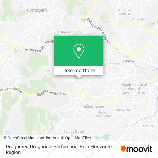 Drogamed Drogaria e Perfumaria map
